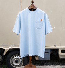 ROPA LOGO POCKET T SHIRT S/S LIGHT BLUE
