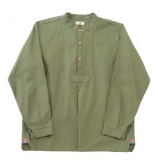 PULL OVER SHIRT FRAN  MILITALY MOLESKIN OLIVE