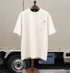 ROPA LOGO POCKET T SHIRT S/S NATURAL