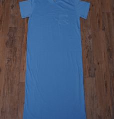 S/S LONG T-SHIRT LIGHT BLUE