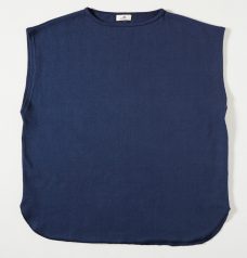 BIG VEST CUT SEW BLUE