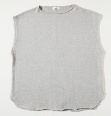 BIG VEST CUT SEW GRAY