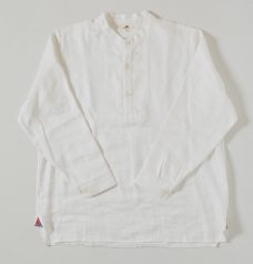 PULLOVER SHIRT FRAN　WHITE