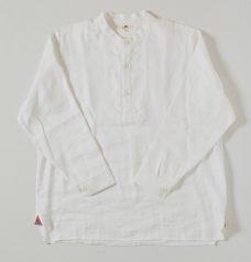 PULLOVER SHIRT FRAN　WHITE